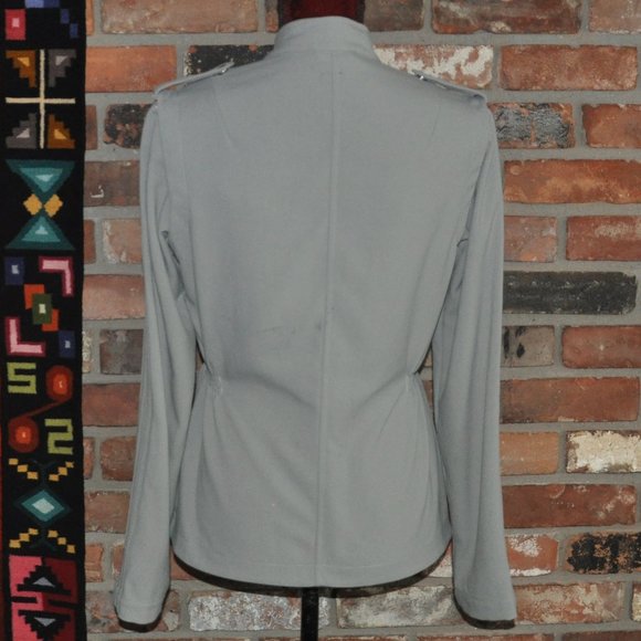 Adidas Gold Crown, 'RESPECT ME' by Missy Elliott Military Grey Track Jacket S - Picture 3 of 8